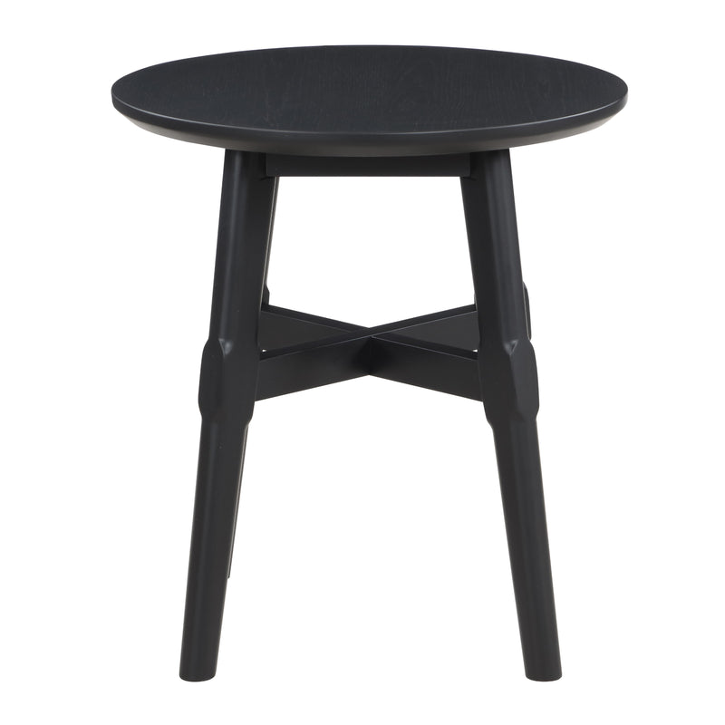 Steve Silver Furniture Oslo OLS100EK End Table Black IMAGE 1