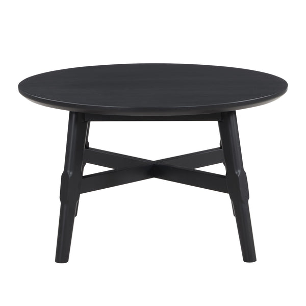 Steve Silver Furniture Oslo OLS100K-2E-3PC 3-Piece Table Set, Black IMAGE 1