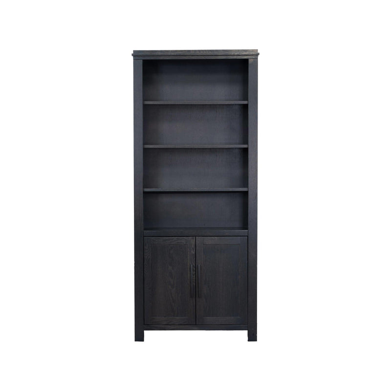 Legends Home Tybee TY6679.CLV 78" Bookcase with Doors IMAGE 1