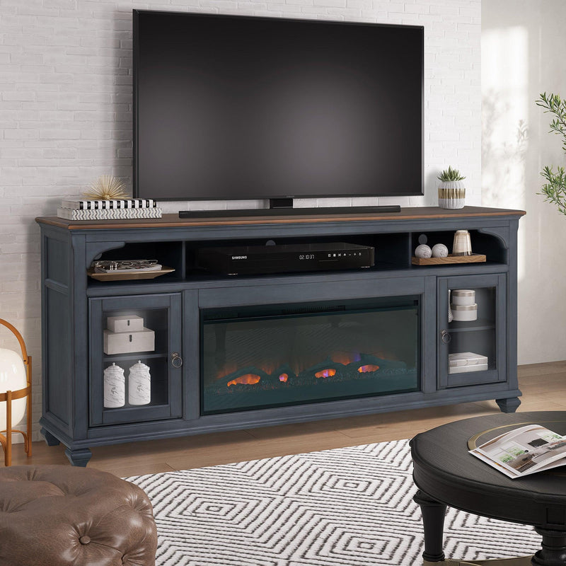 Legends Home Americana ZAMR-1986 86" Fireplace TV Stand IMAGE 2