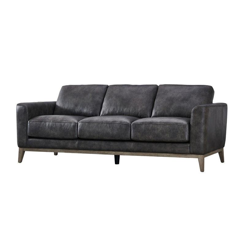 Leather Italia USA 6043B Ramsey Sofa 504N Storm Grey IMAGE 2