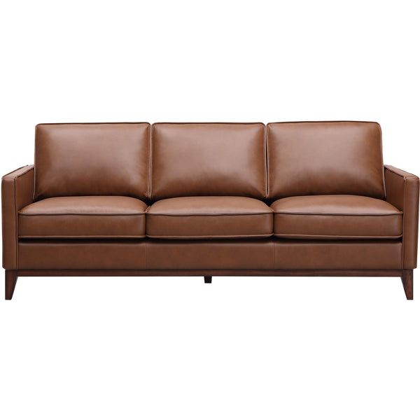 Leather Italia USA 6803 Weston Sofa 1015S Highland Saddle Leather IMAGE 1