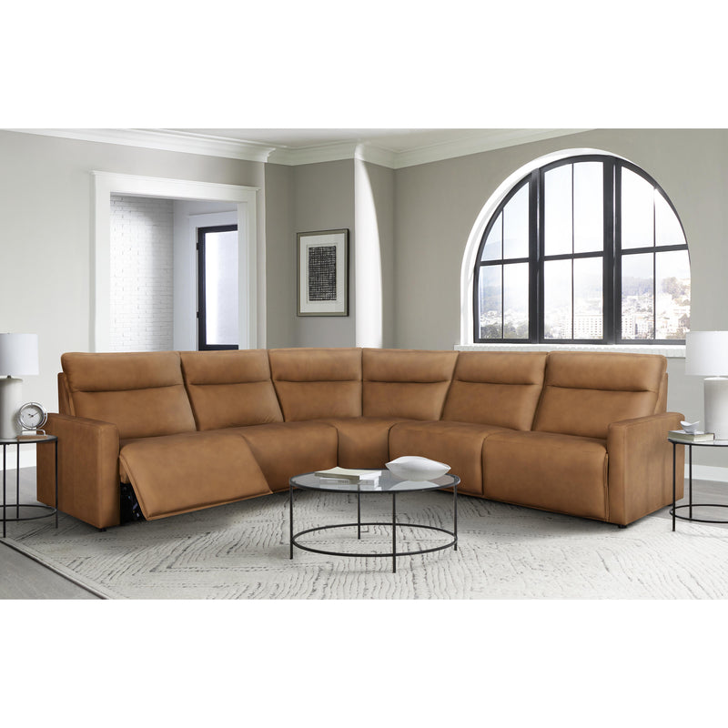 Leather Italia USA Sectionals Power Recline 1444-EH3308LAF-014273LV/1444-EH3308ALC-014273LV/1444-3308WED-4273LV/1444-3308ALC-014273LV/1444-EH3308RAF-014273LV IMAGE 2