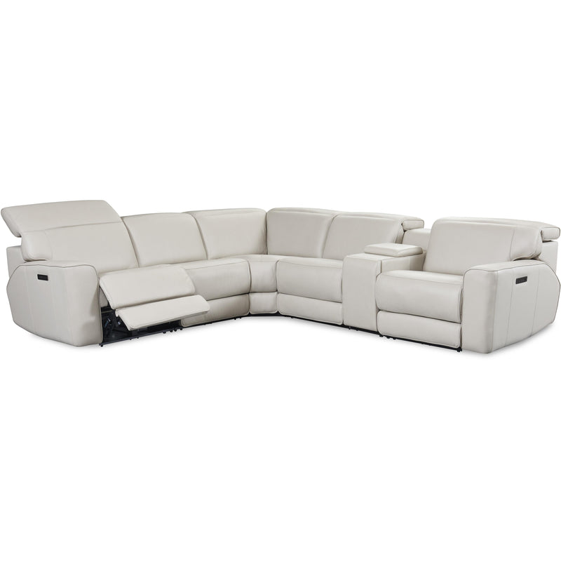 Leather Italia USA Sectionals Power Recline 1444-EHZ5113LAF-019033LV/1444-EHZ5113ALC-019033LV/1444-5113WED-9033LV/1444-5113ALC-019033LV/1444-5113CON-9033LV/1444-EHZ5113RAF-019033LV IMAGE 1