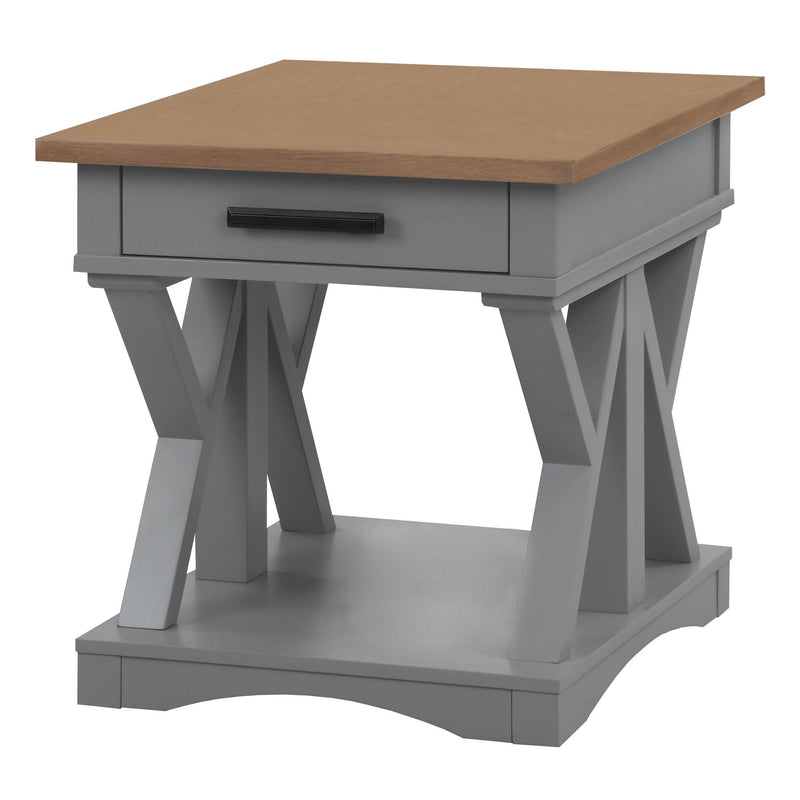 Parker House Furniture Americana Modern AME-3PC-01-02-DOV Dove Cocktail Table with 2 End Tables IMAGE 3