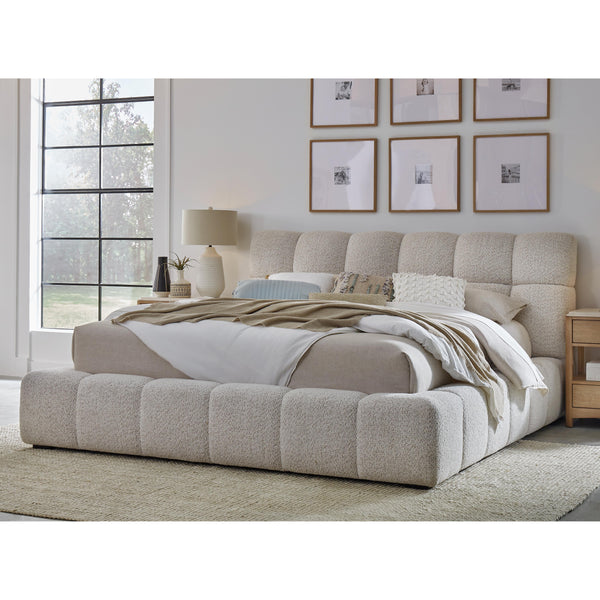 Parker Living Sleep Escape BESC#8000-3-FYRR Fluffy River Rock Queen Upholstered Bed IMAGE 1