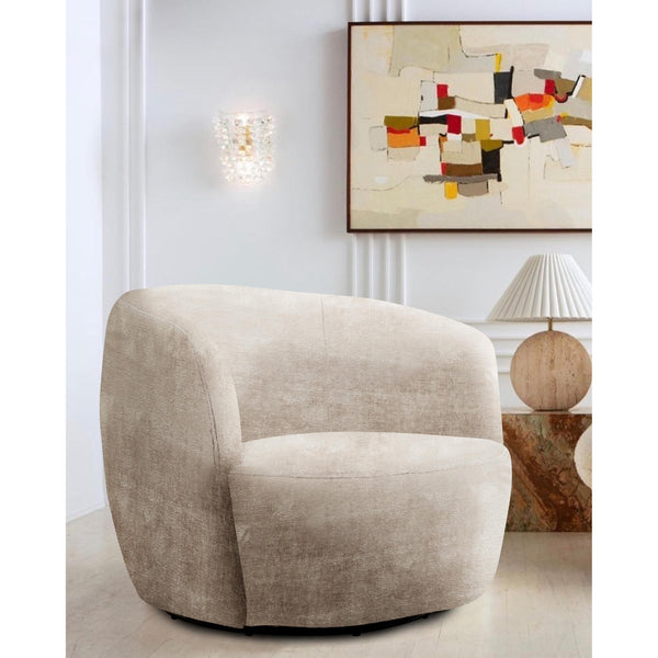 Parker Living Carina SCAR#912S-MIMI Miami Mink Swivel Barrel Chair IMAGE 1